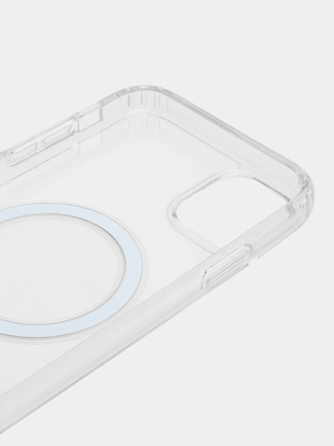 Прозрачный чехол MagSafe для iPhone (Айфон) 11, 12, 13, 14, Pro, Pro Max, Plus, силиконовый