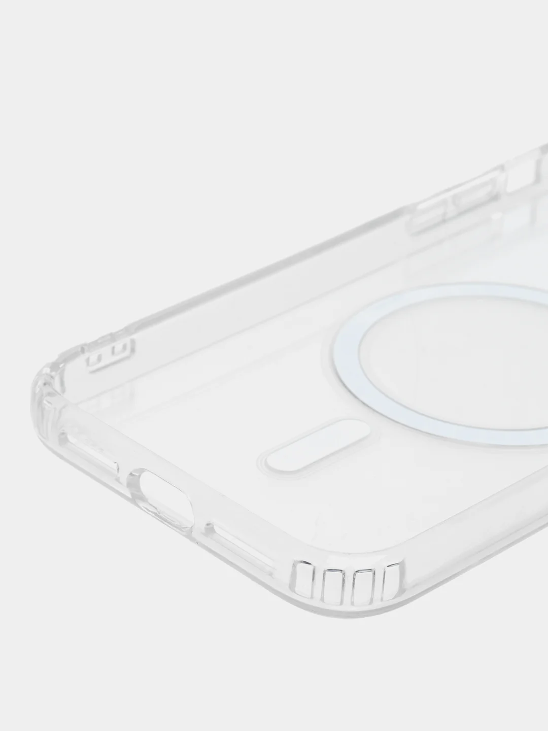 Прозрачный чехол MagSafe для iPhone (Айфон) 11, 12, 13, 14, Pro, Pro Max, Plus, силиконовый