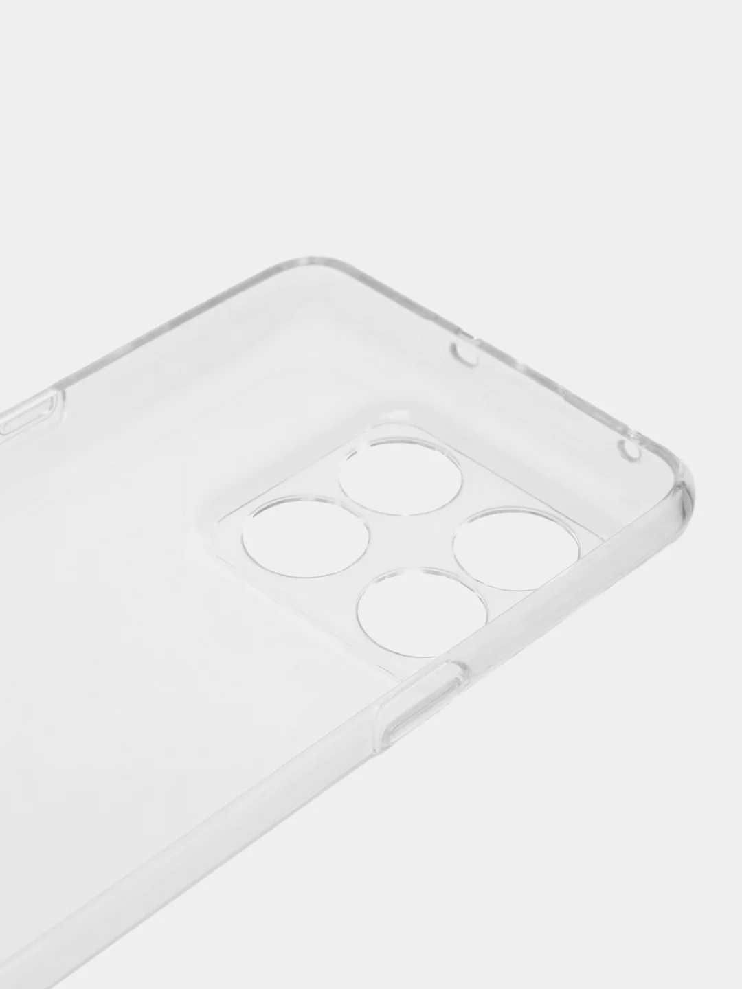 Прозрачный чехол OnePlus 10T 5G / ACE Pro 5G прозрачный силиконовый с защитой камеры