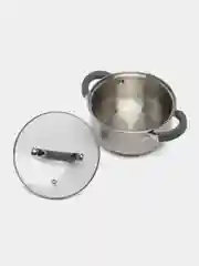 Кастрюля Vetta "Вена", со стеклянной крышкой, индукция, 16 х 9,5 см, 1,9 л