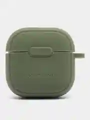 Тёмно-зелёный наушники беспроводные Borofone BW29, Bluetooth, с микрофоном, чехол в комплекте