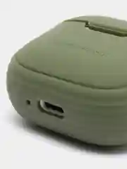 Тёмно-зелёный наушники беспроводные Borofone BW29, Bluetooth, с микрофоном, чехол в комплекте