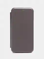 Серебряный чехол Book Case для Huawei Honor 9C / P40 Lite E