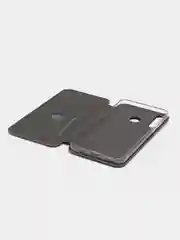 Серебряный чехол Book Case для Huawei Honor 9C / P40 Lite E