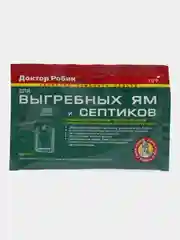 Доктор Робик, 75 грамм, средство для туалетов, выгребных ям и септиков