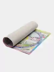 Кремовый плакат Время и времена года, Изучаем время, Наглядное пособие для детей, детский сад