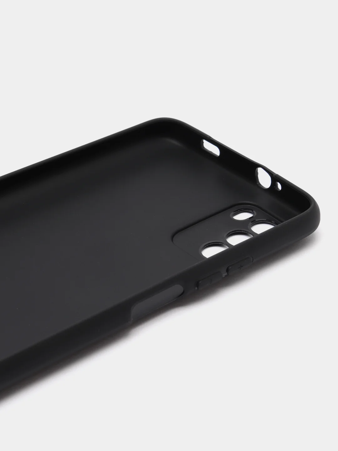 Голубой чехол силиконовый для Xiaomi POCO M3 (Сяоми Поко М3), с принтом, с рисунком