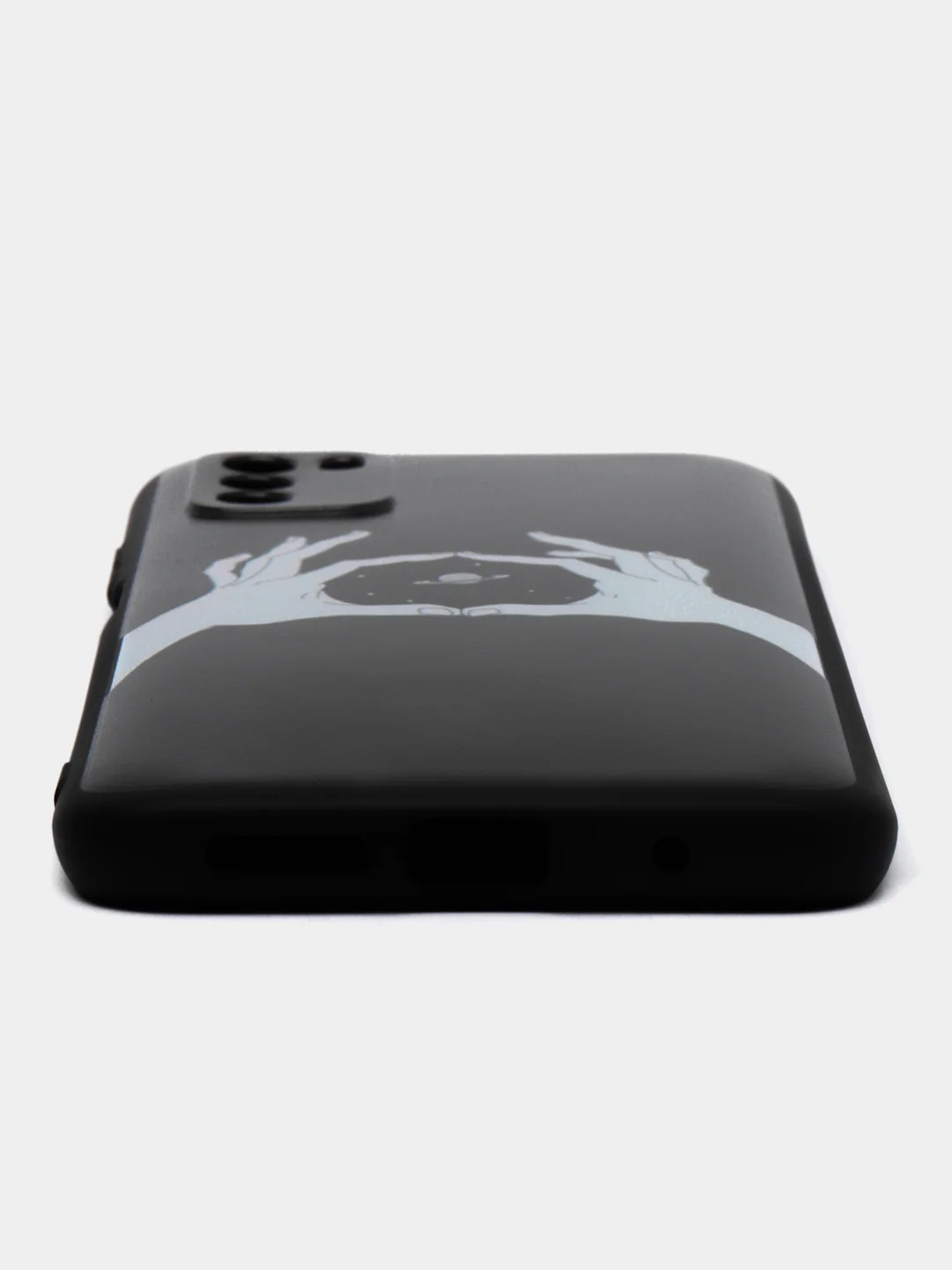 Пастельно-коралловый чехол силиконовый для Xiaomi POCO M3 (Сяоми Поко М3), с принтом, с рисунком