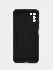 Пастельно-коралловый чехол силиконовый для Xiaomi POCO M3 (Сяоми Поко М3), с принтом, с рисунком