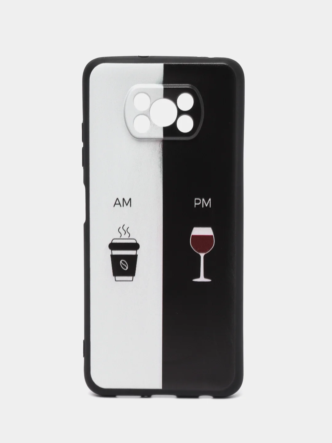 Бирюзовый чехол для Xiaomi Poco X3 NFC X3 Pro X3, с принтом, с рисунком (Поко Х3 Про)