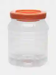 Коралловый банка-ёмкость для сыпучих продуктов, с винтовой крышкой, 1.5 л
