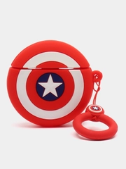 Чехол для кейса AirPods 2 Case, объемный, 3D, ударопрочный, силиконовый