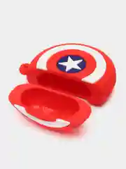 Коричневый чехол для кейса AirPods 2 Case, объемный, 3D, ударопрочный, силиконовый