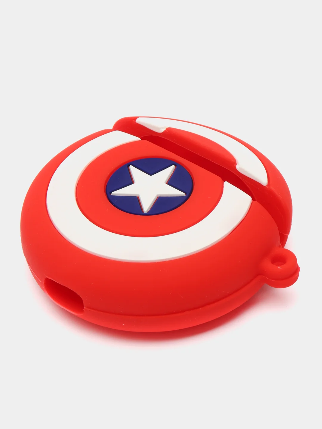 Коричневый чехол для кейса AirPods 2 Case, объемный, 3D, ударопрочный, силиконовый