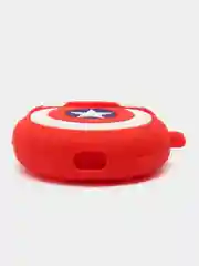Коричневый чехол для кейса AirPods 2 Case, объемный, 3D, ударопрочный, силиконовый