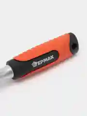 Набор профессионального инструмента "Ермак", 11 предметов, 1/4" головки и трещотка