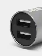 NG Устройство зарядное автомобильное, 2xUSB, 2,4А, 12/24В, металл