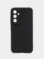 Черный чехол силиконовый Samsung Galaxy A 54 (Самсунг Галакси А 54) с защитой камеры