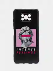 Золотой чехол для Xiaomi Poco X3 NFC X3 Pro X3, с принтом, с рисунком (Поко Х3 Про)