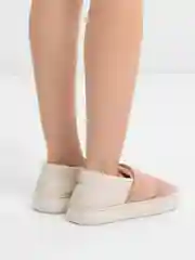 Розовый тапочки домашние теплые
