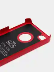 Красный чехол-накладка для смартфона iPhone 4/4s