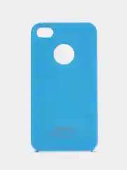 Синий чехол-накладка для смартфона iPhone 4/4s