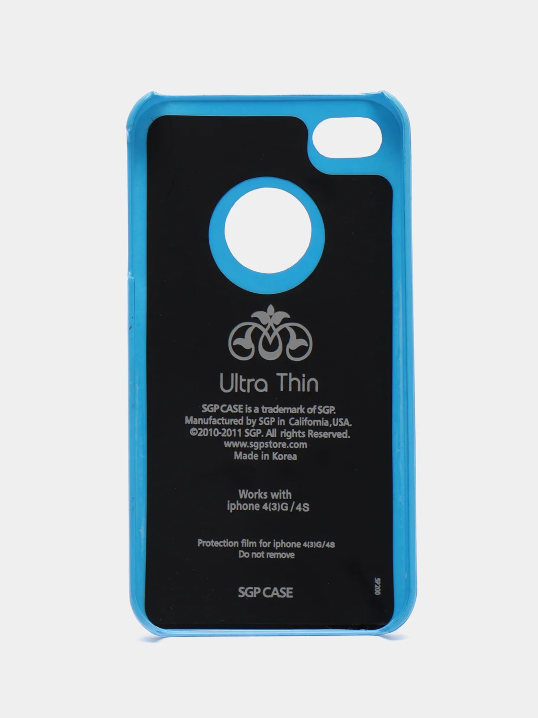 Розовый чехол-накладка для смартфона iPhone 4/4s