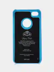 Розовый чехол-накладка для смартфона iPhone 4/4s