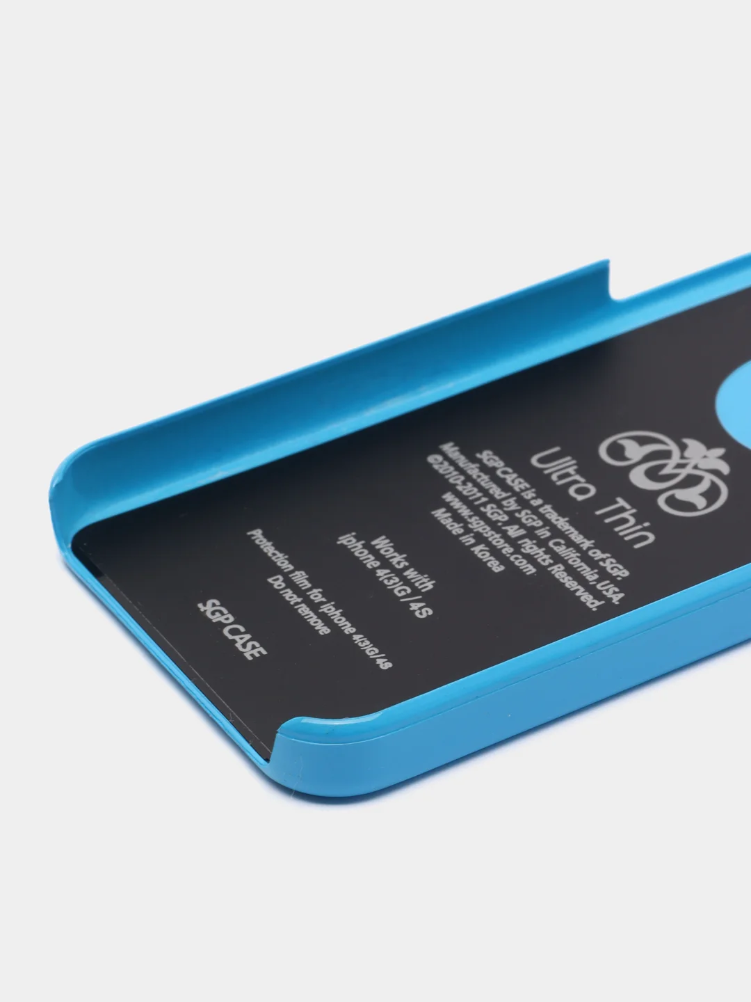 Розовый чехол-накладка для смартфона iPhone 4/4s