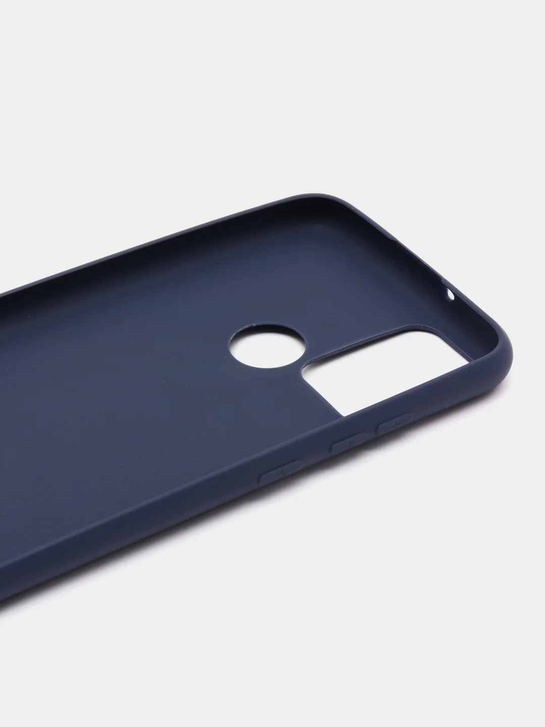 Индиго чехол силиконовый Huawei Honor 9A (Хуавей Хонор 9А), цветной, матовый
