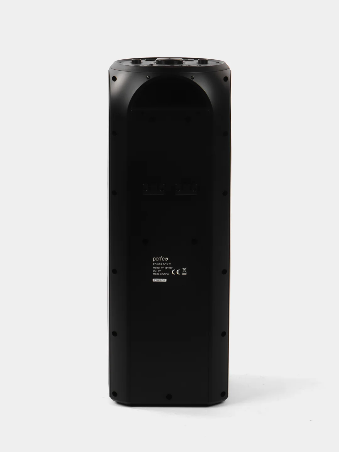 Колонка беспроводная Bluetooth, с подсветкой Perfeo Power Box 75, TWS, AUX/USB/MicroSD/FM