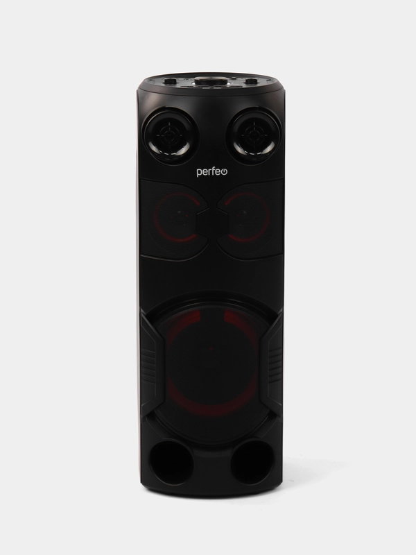 Колонка беспроводная Bluetooth, с подсветкой Perfeo Power Box 75, TWS, AUX/USB/MicroSD/FM