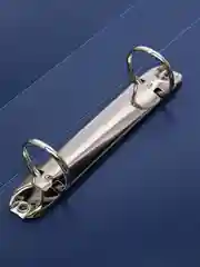 Папка на 2 кольцах BRAUBERG "Contract", 35 мм, синяя, до 270 листов, 0,9 мм, 221792