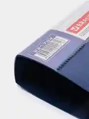 Папка на 2 кольцах BRAUBERG "Contract", 35 мм, синяя, до 270 листов, 0,9 мм, 221792