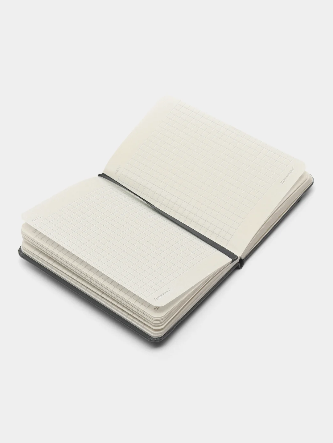 Блокнот МАЛЫЙ ФОРМАТ 93х142мм А6, BRAUBERG ULTRA, балакрон,80г/м2,96л,клетка,темно-зеленый