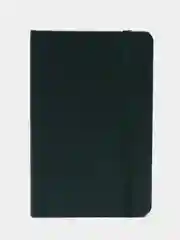 Блокнот МАЛЫЙ ФОРМАТ 93х142мм А6, BRAUBERG ULTRA, балакрон,80г/м2,96л,клетка,темно-зеленый