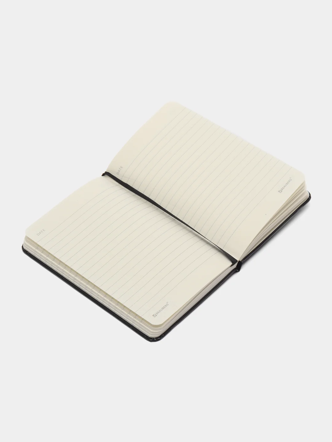 Блокнот МАЛЫЙ ФОРМАТ 93х142мм А6, BRAUBERG ULTRA, балакрон, 80г/м2, 96л, клетка, черный