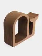Голубой когтеточка для кошек, лежак из гофрокартона