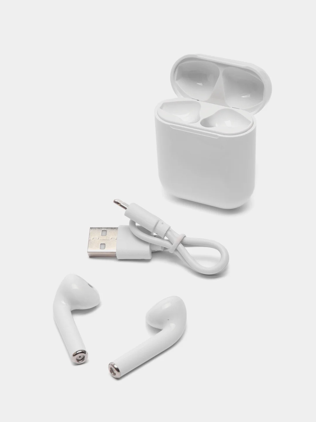Беспроводные наушники i15 Pods, сенсорные, с микрофоном и анимацией