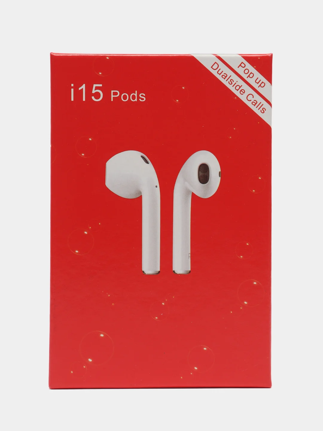 Беспроводные наушники i15 Pods, сенсорные, с микрофоном и анимацией