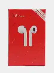 Беспроводные наушники i15 Pods, сенсорные, с микрофоном и анимацией