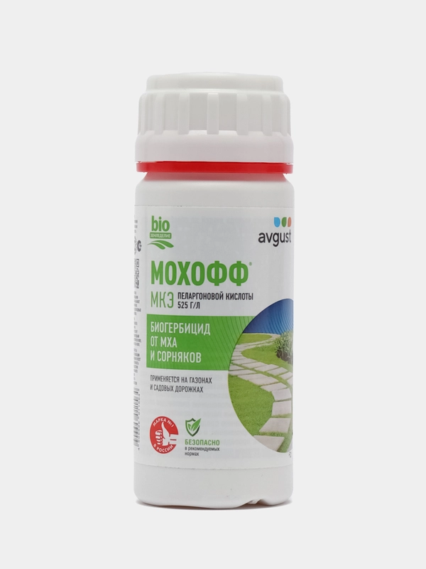 "Мохофф" средство от мха и сорняков на газоне, плитке, 100 мл, AVGUST