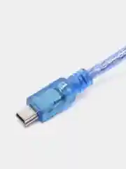 Кабель для передачи данных Mini USB, 2 размера, экранированный для Arduino nano