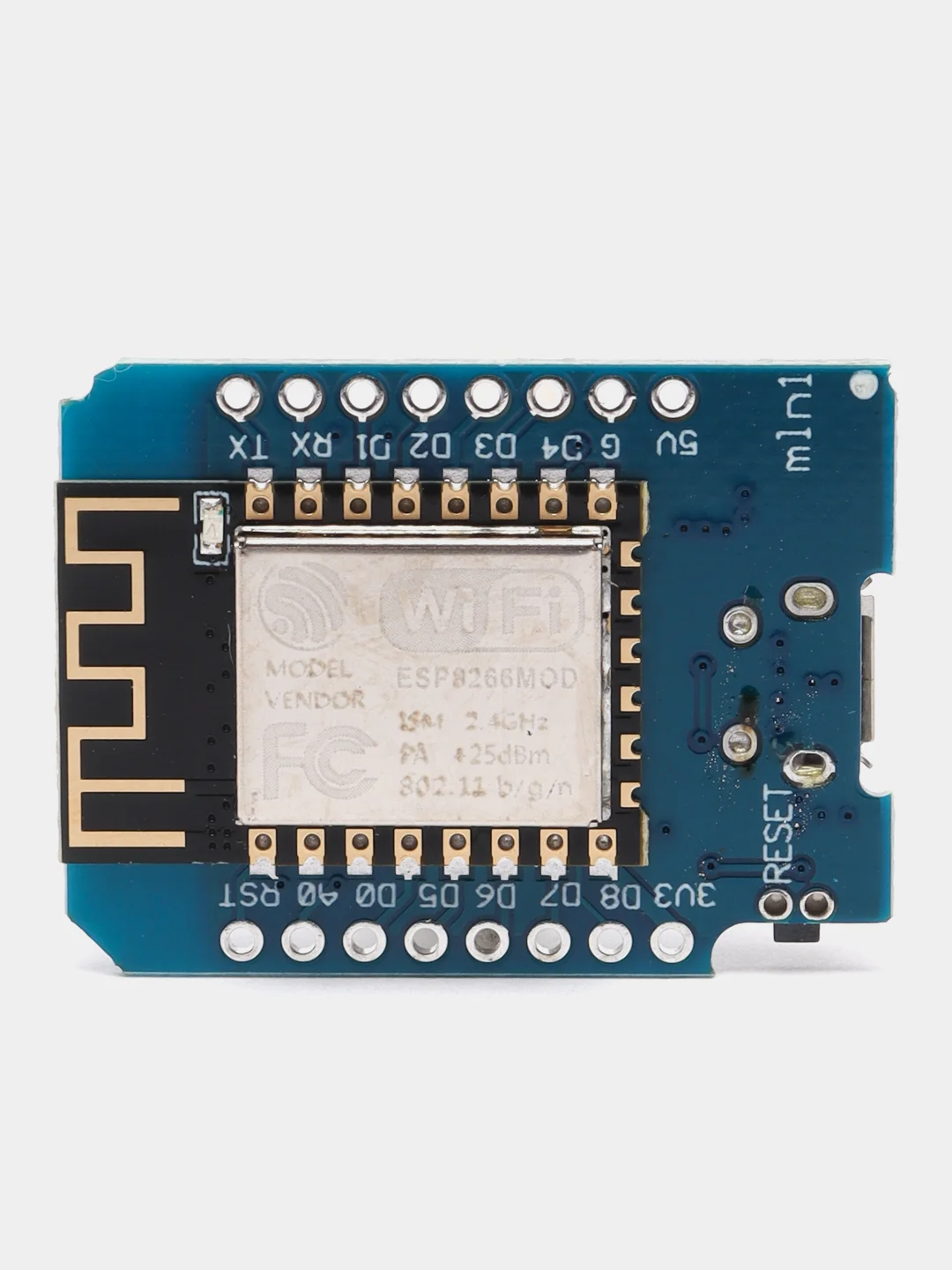Wi-Fi модуль D1 Mini NodeMcu 4Mb на ESP8266, микроконтроллер, программатор, arduino, ПК