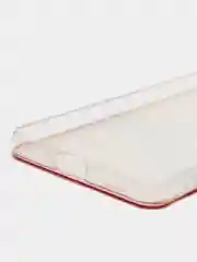 Желтый силиконовый чехол на Samsung Galaxy S21 / Самсунг S21 прозрачный с рисунком, защита камеры