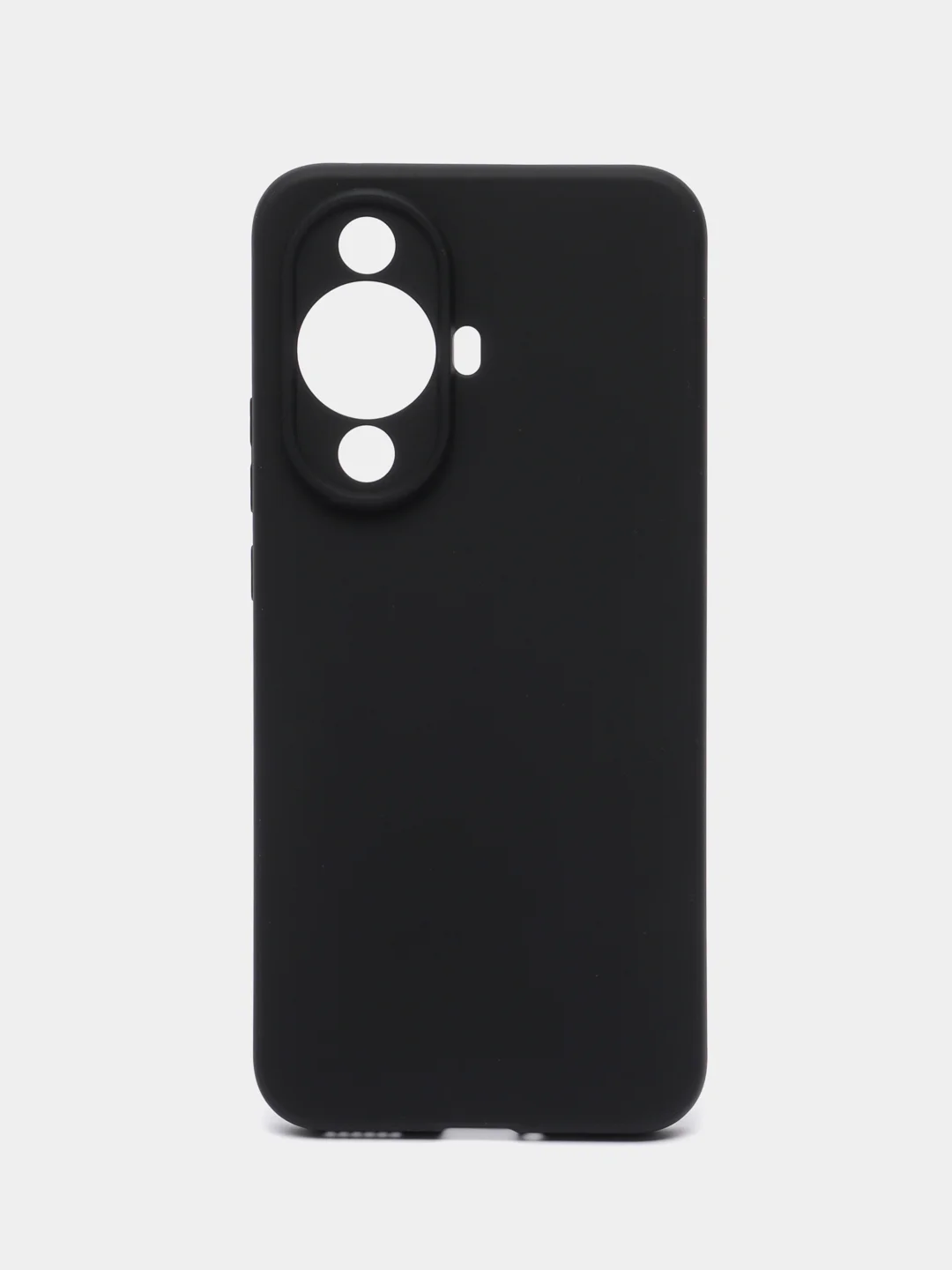 Черный чехол для Huawei Nova 12S / 12 Lite / 12 Active Edition / 11 силиконовый BROSCORP матовый