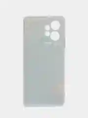 Светло-синий чехол на Xiaomi Redmi Note 12 4G / Сяоми Редми Ноут 12 4G с рисунком, защита камеры