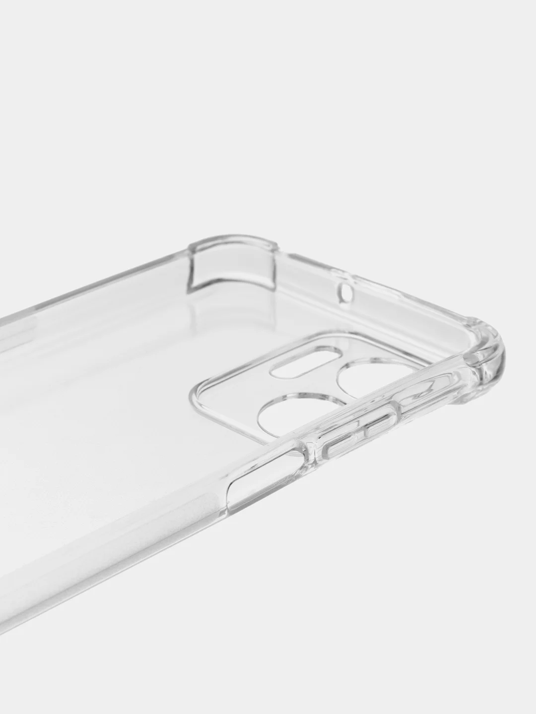 Прозрачный противоударный чехол BROSCORP для Honor X7a, силиконовый, с усиленными углами