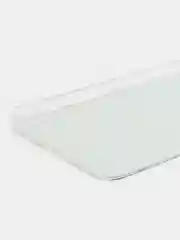 Голубой силиконовый чехол на Oppo A17K/Оппо A17К, прозрачный, с рисунком, защита камеры