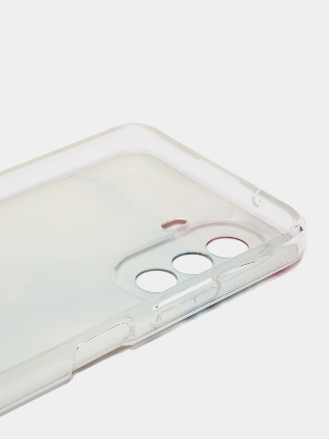 Ледяной силиконовый чехол на Huawei Nova Y70 / Хуавей Нова Y70, с рисунком, защита камеры